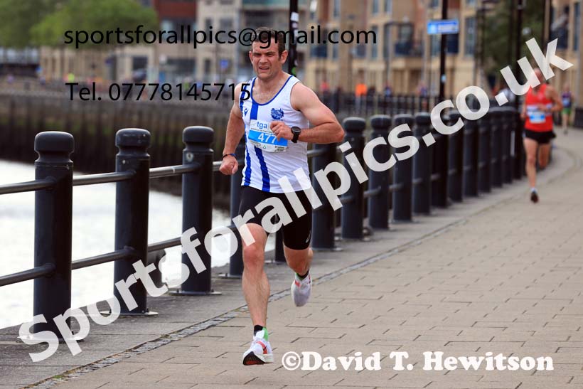 Bridges of the Tyne 5 Mile Road Race, Newcastle Quayside.  Photo: David T. Hewitson/Sports for All Pics